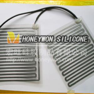 PET (Polyethylene terephthalate) flexible Film  heaters